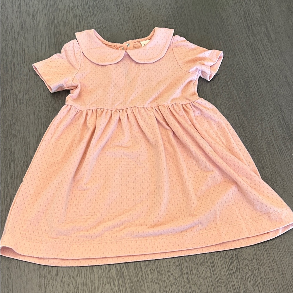 Kate Quinn Blush Pink Casual Kids Dress
